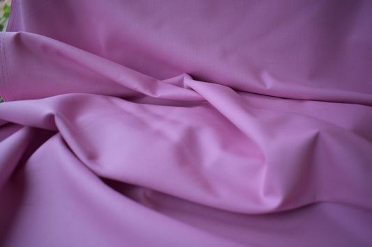 100% Cotton poplin plain dyed fabric sugar pink