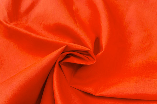 Plain dyed poly cotton orange